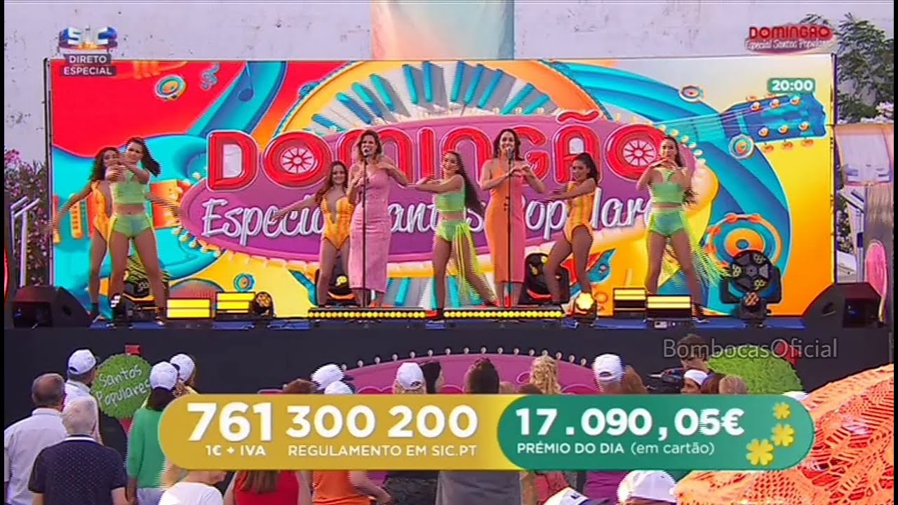 Bombocas | Domingão Especial Santos Populares (SIC) 