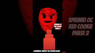 sprunki OC red cookie phase 2 by @univers twenty six productions