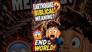 #EARTHQUAKE BIBLICAL MEANING!😱 #bibleverse, #bibleexplained, #wordofgod, #jesusiscomingsoon