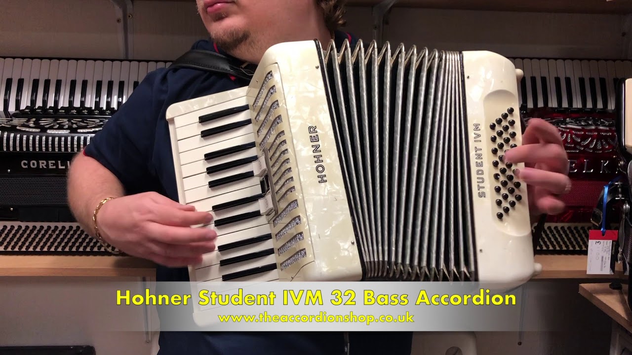 Hohner Student IVM 32 Bass Accordion YouTube