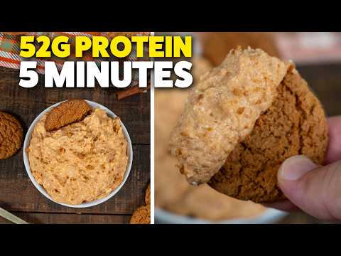 High Protein Pumpkin Cheesecake Dip | No Bake, 5 Minutes
