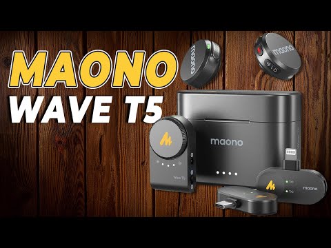 Micrófonos Maono Wave T5 - La Mejor Calidad de Audio por MENOS Dinero!