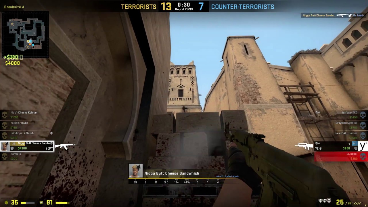 absolute buffoon gets owned by Aryan chad (csgo)