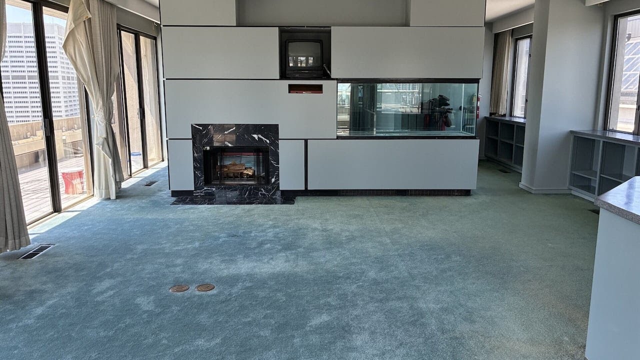 Ted Turner’s apartment above the former CNN Center frozen in time