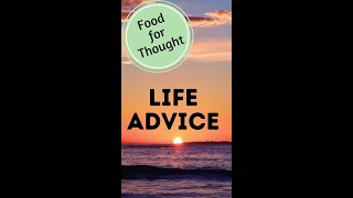 Life Advice 🔶 Best advice for living a life without regrets #shorts
