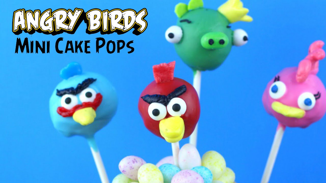 How To Make Angry Birds Cake Pops How To Make Angry Birds Cake Pops