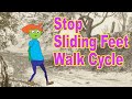 Gambar cover Walk Cycle Stop Sliding Feet Effect with Duik Character Rig in After Effects