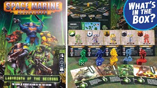 Games Workshop SPACE MARINE ADVENTURES - LABYRINTH OF THE NECRONS Unboxing screenshot 5