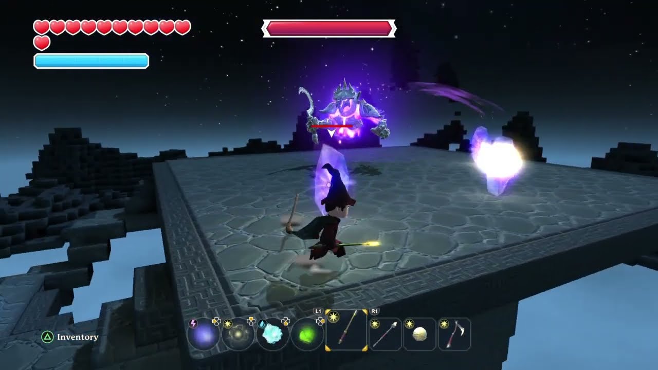 BOSS: Hollow King | Mage (Full Arsenal Showcase) - Solo / No Damage - Portal Knights