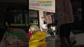 TOP 4 Momentos em que Mavie e Neymar Encantaram a Internet! 🥹❤️ #futebol #neymar #neymarjr #fofo
