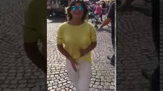 يوميات امال صابر amal saber   الرقص وسط الشارع