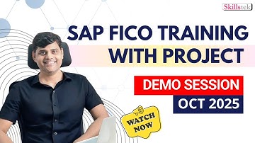 SAP FICO Training & Project (Oct 2025) - Detailed Course Demo + Full Practical Tour