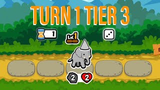 Getting a TIER 3 on TURN 1 - SUPER AUTO PETS (Test Server)