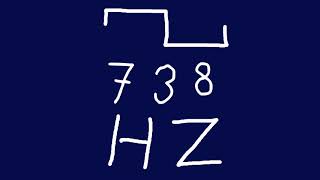 738 hz square