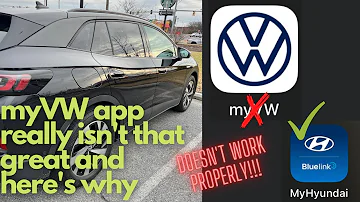 How To Use The MyVW App For The Volkswagen ID 4 And Why It Isn T That Great 