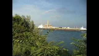 H Lee White Downbound St. Clair River (with snapshots)