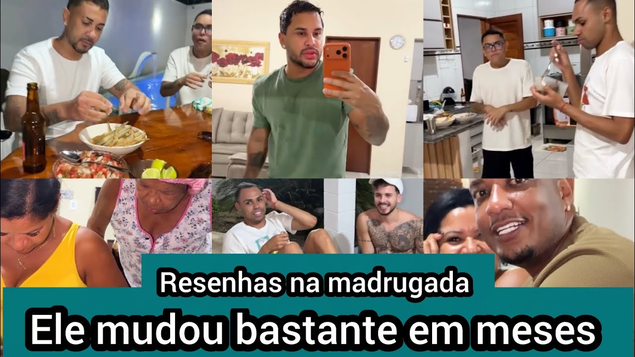 Lucas Guimarães mostra resenhas da madrugada e Max estranha ele estar mais masculino - sem recaída