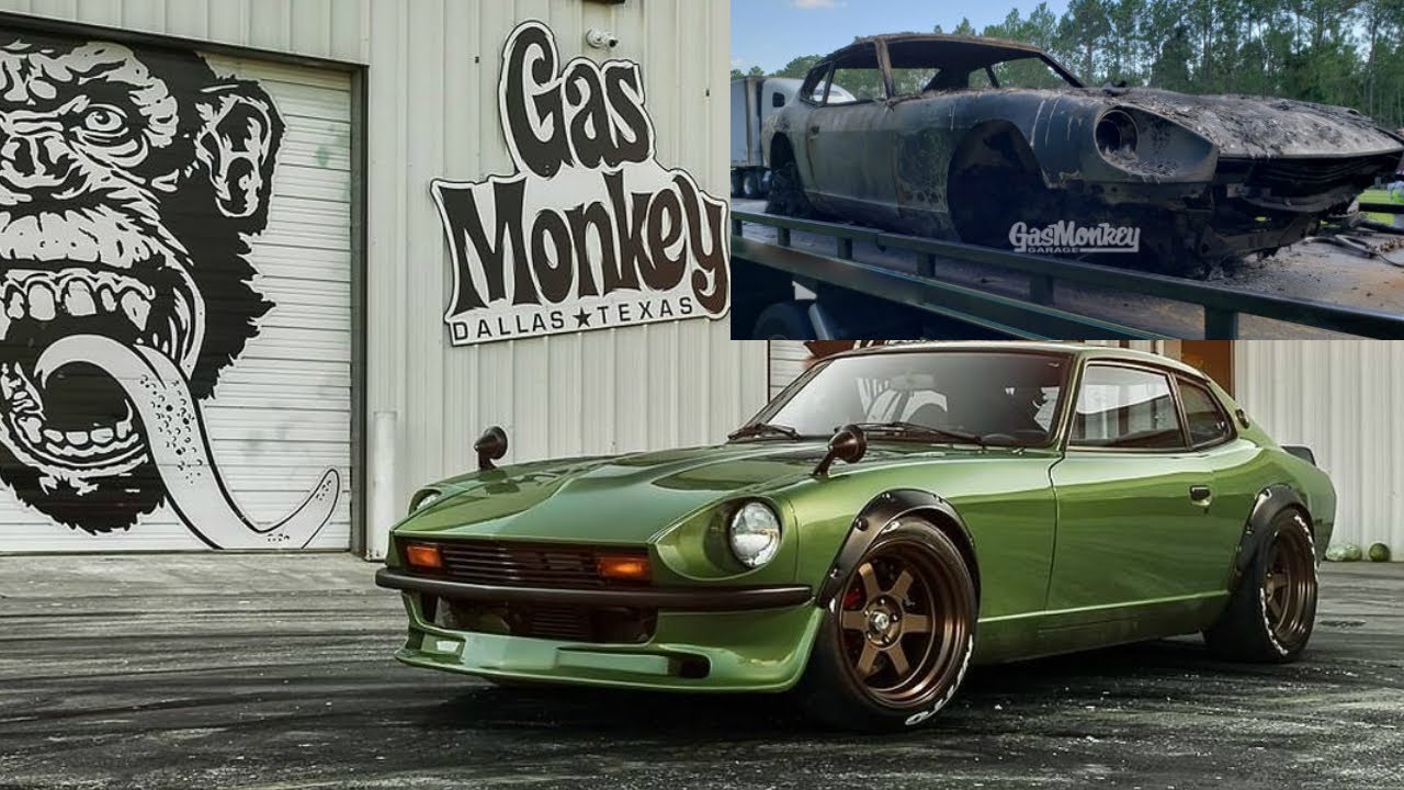 Gas Monkeys 280Z Goes Up In Flames YouTube