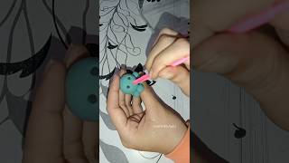 Cute Octopus Polymer Clay Tutorial 🐙💕 Easy DIY Craft #shorts #clay #trending