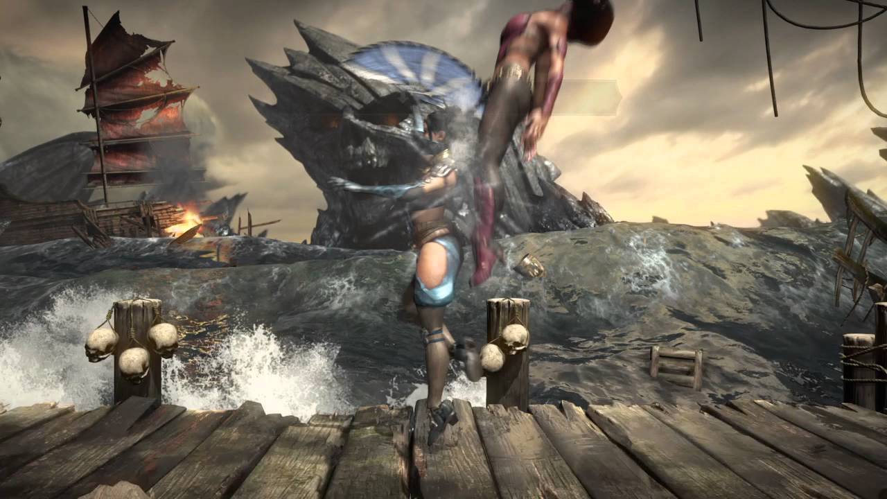 Mortal Kombat XL Kitana Stage Fatality YouTube