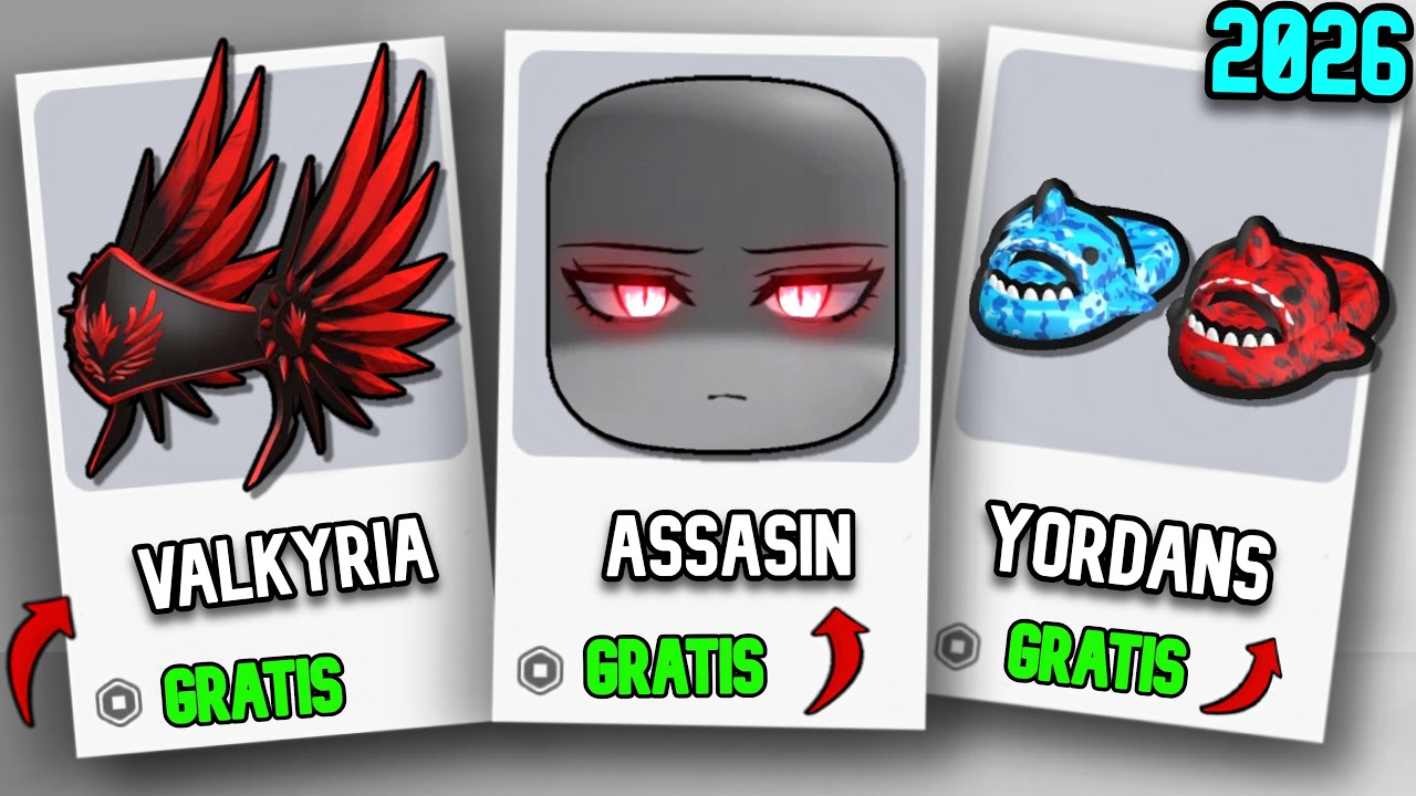 ¡RÁPIDO! Cómo CONSEGUIR ITEMS GRATIS en ROBLOX 2026 😱🎁 (¡Antes que se AGOTEN!)