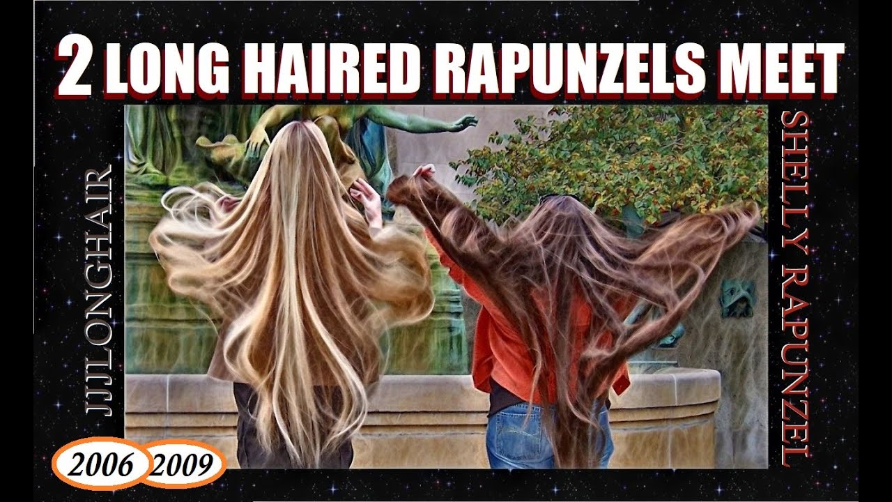 2 Long Hair RAPUNZEL'S Meet - JJJ & Shelly