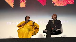 Sinners Movie Q&A with Wunmi Mosaku and Delroy Lindo