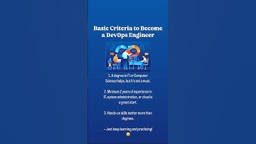 Basic Criteria To Become a DevOps Engineer 🥸