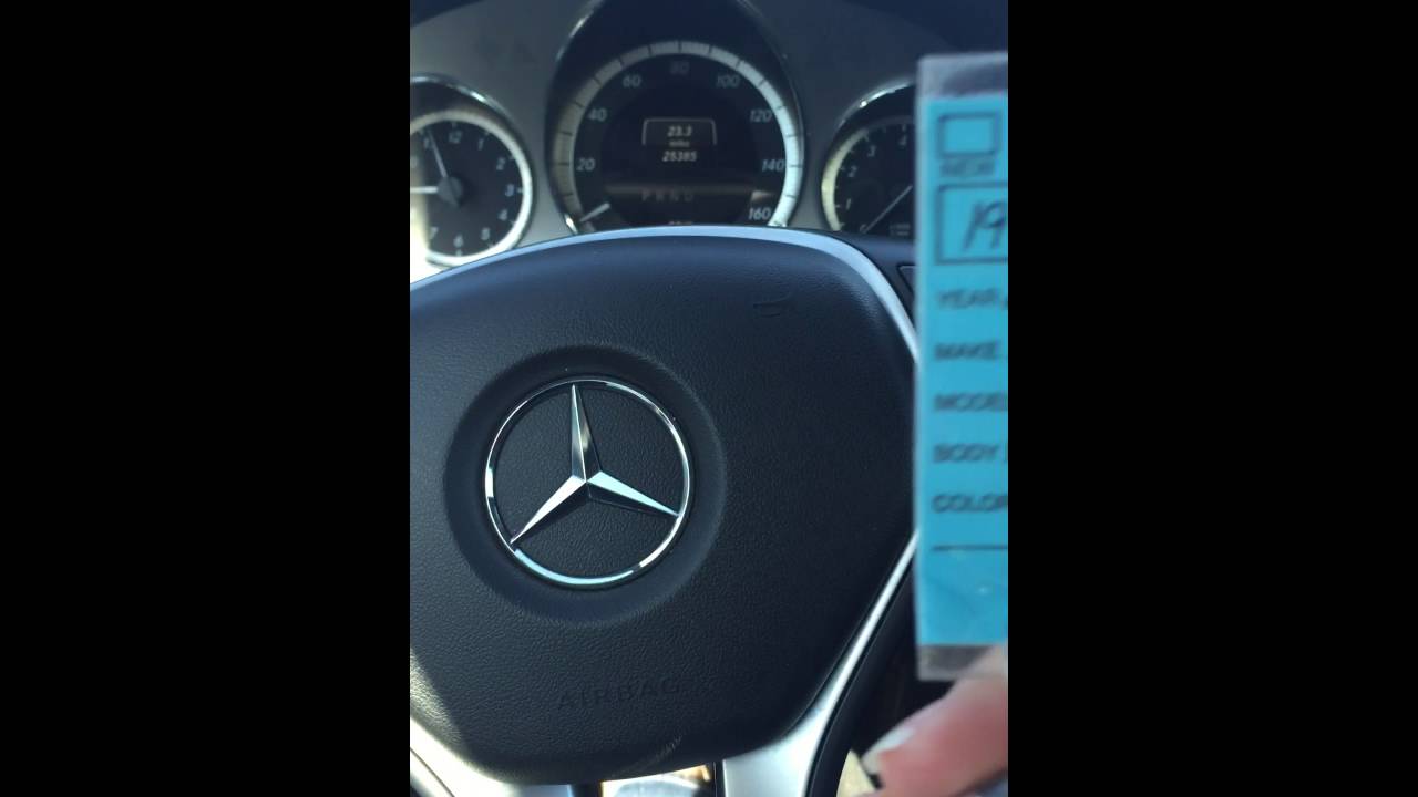 How to set the clock on a 2013 MercedesBenz E350 (W211) YouTube