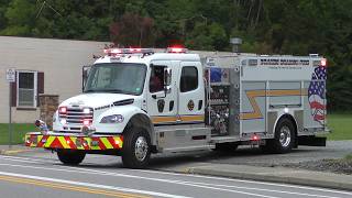 Engine 6 Responding | Drakes Branch Volunteer Fire Department