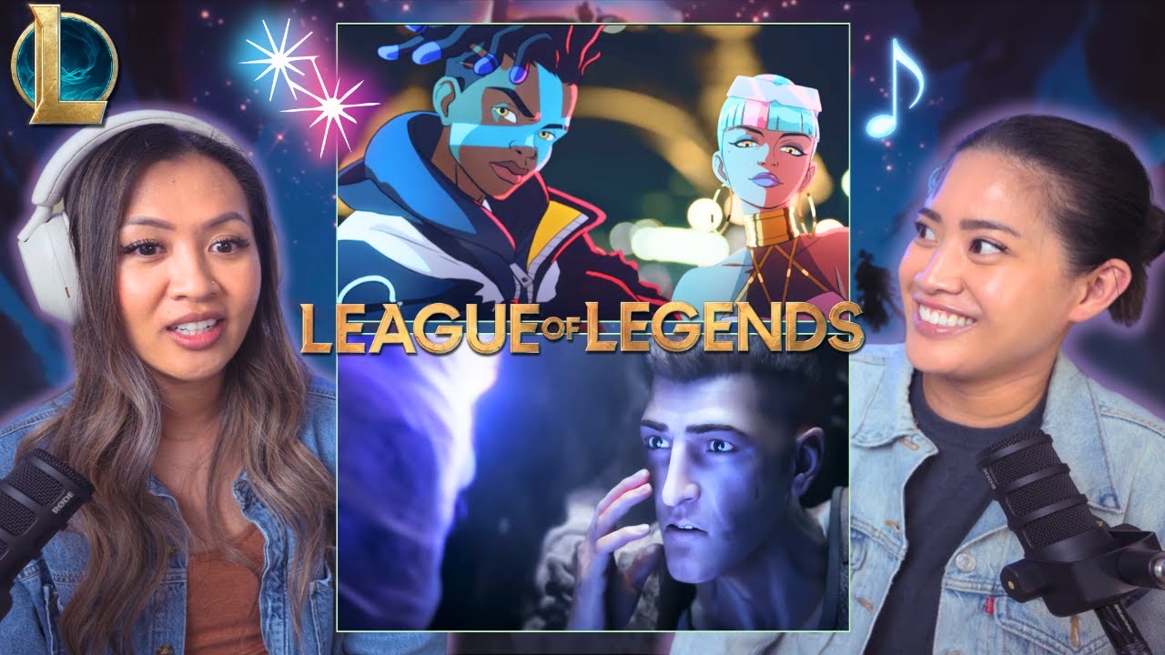 First Time Reaction: League of Legend's MUSIC VIDEOS (Warriors, True Damage, Rumble Remix, Paranoia)