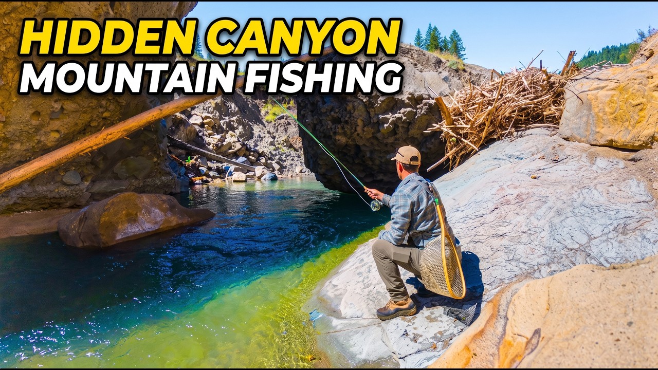 Thumbnail for Fishing in a Remote Canyon for Mountain Trout!