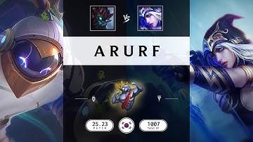 ARURF Match: Maokai vs Ashe - KR server Patch 25.23