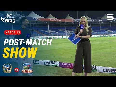 Post Match Show | India Champions vs West Indies Champions | Match 15 | WCL 2026 | M9O1T
