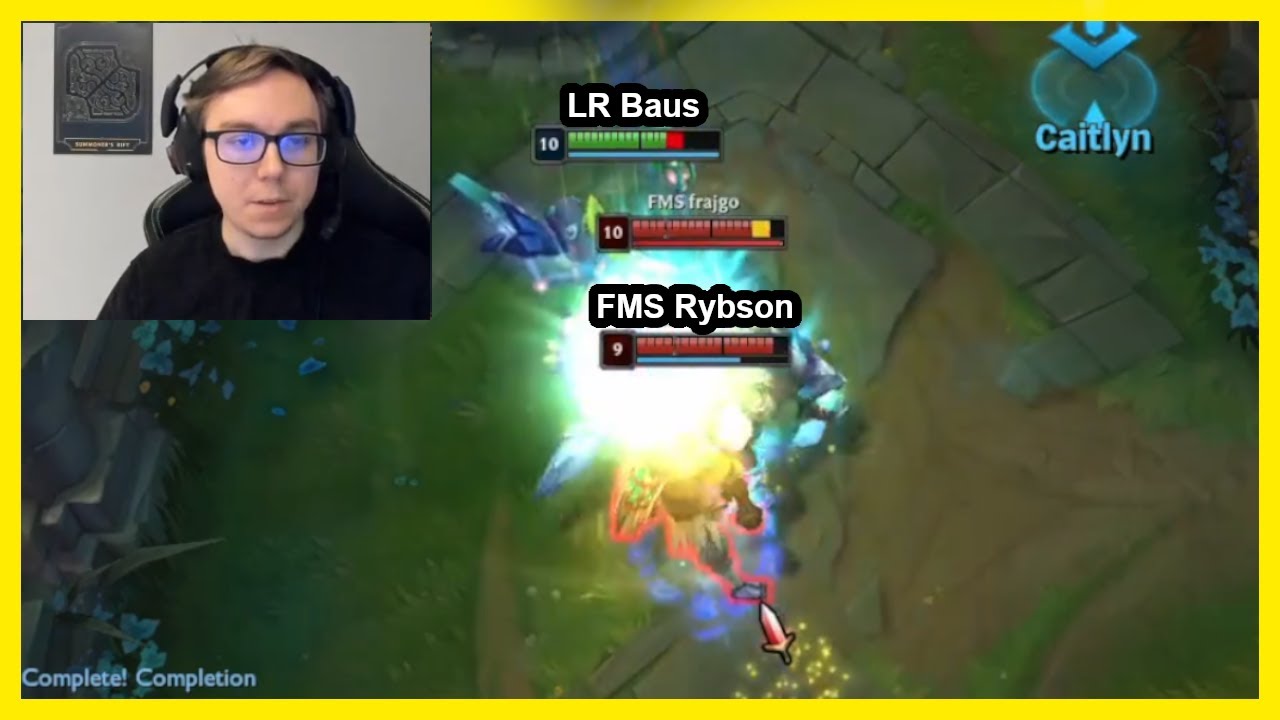 Thebausffs INSANE 1v2 OUTPLAY on Rybson!