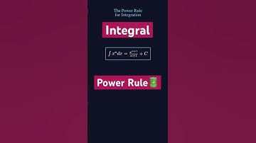The Power Rule for Integration | How to Integrate x^n (Explained Visually)
