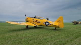 T6 Texan Start Up & Take Off