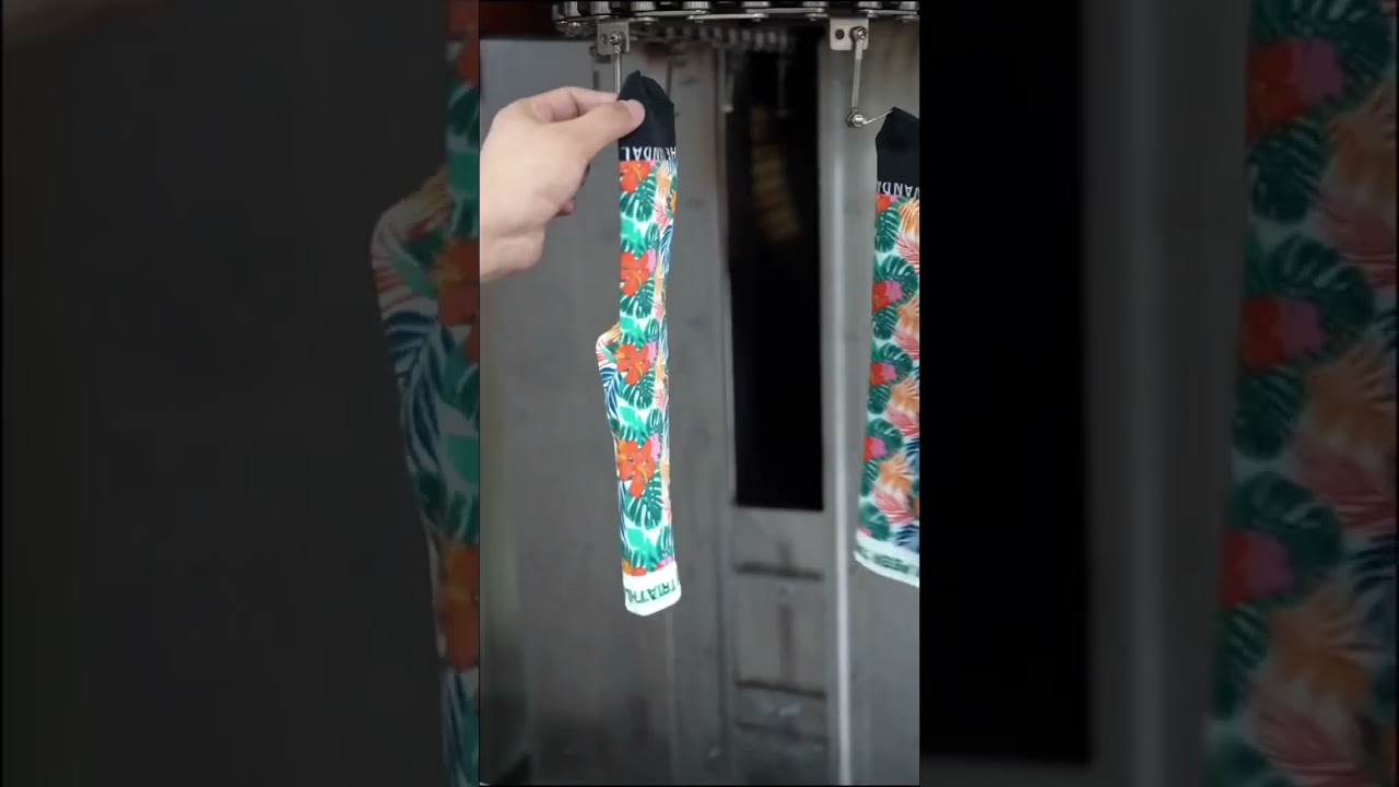 How to produce print socks?Print socks production process