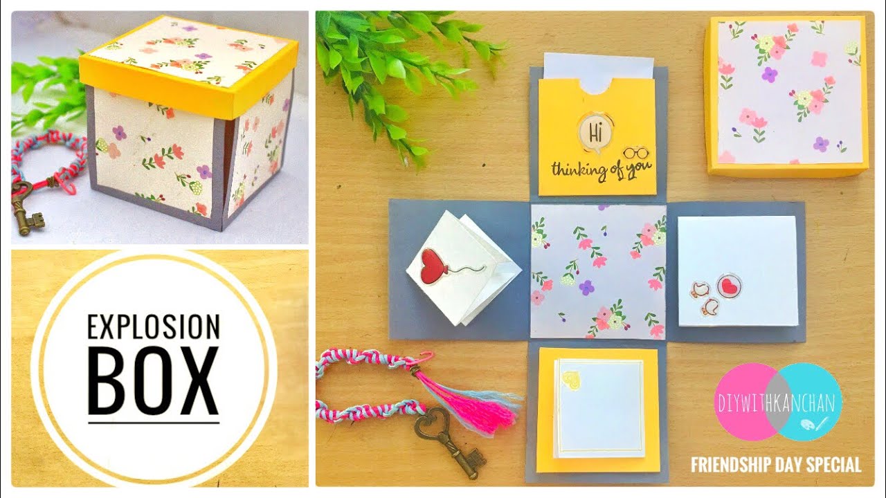 DIY Explosion Box Tutorial | Valentine's Day / Anniversary Gift Idea ...