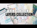 NEW Erin Condren LAYERS Collection UNBOXING| At Home With Quita