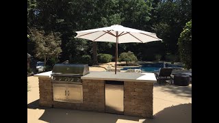How to Build an Outdoor Kitchen with RumbleStone Wall Blocks
