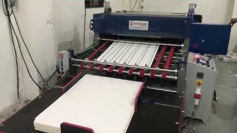 Servo Precision Semi Automatic Paper Reel To Sheet Cutting Machine