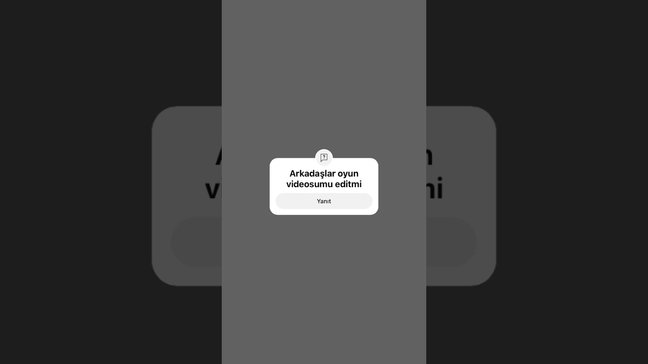 Bence oyun edit sıktı 