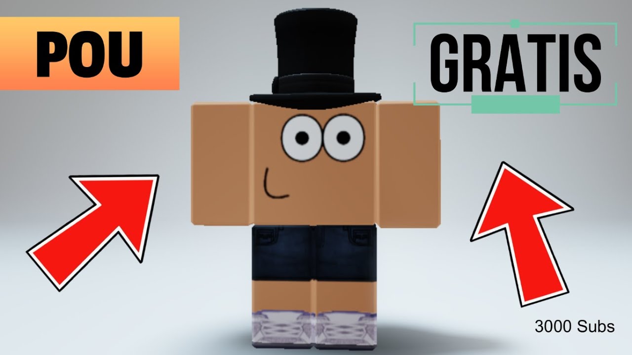 canción de pou con cara de roblox 