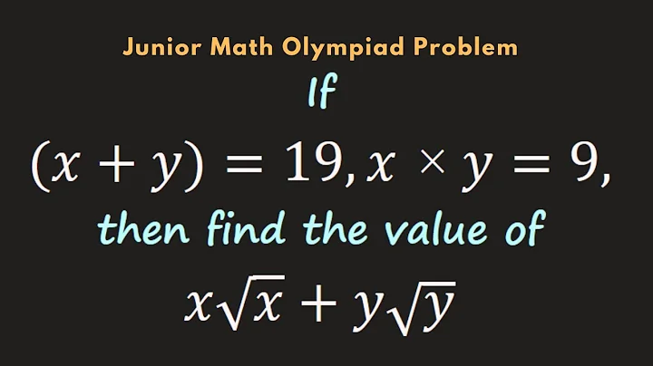 Junior Math Olympiad Problem on algebraic identity  for Grade 8 9 #math | Can you solve this?