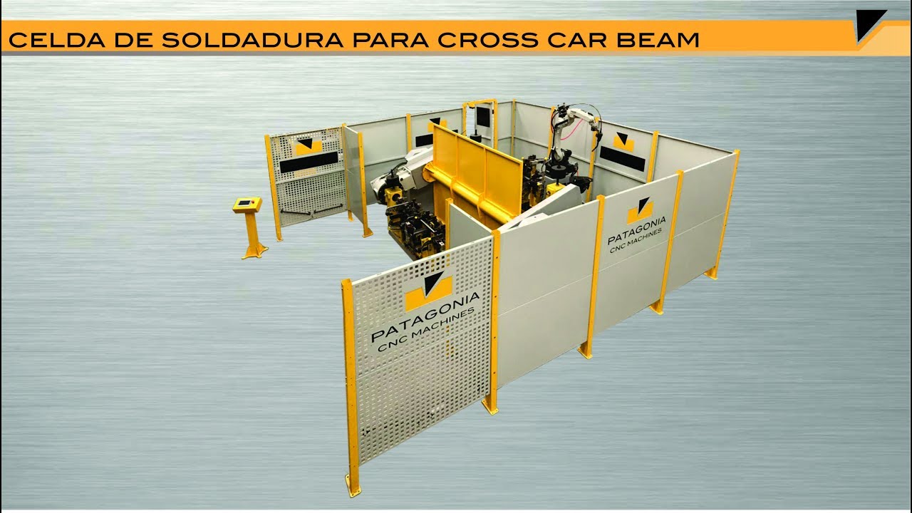 Celda Soldadura Cross Car Beam