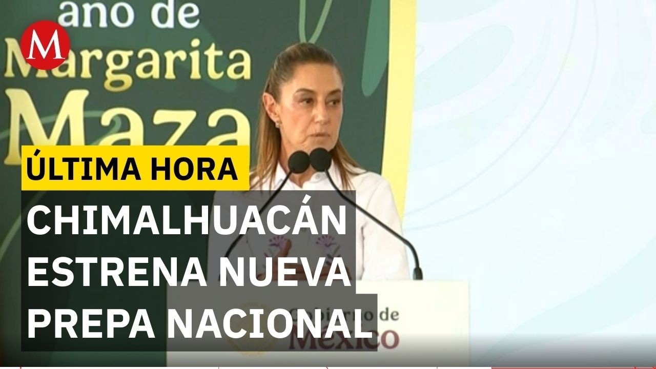 Gira Educativa: Sheinbaum refuerza el oriente del Edomex con nueva infraestructura