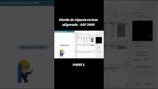 DISEÑO DE VIGUETA EN SAP2000... SUSCRIBETE #todos #matematicas #ingenieria