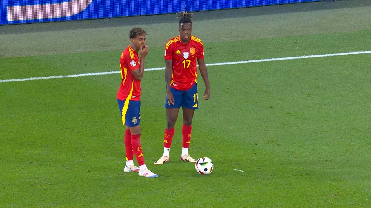Lamine Yamal Rare VIP Camera vs Italy - EUROS 2024