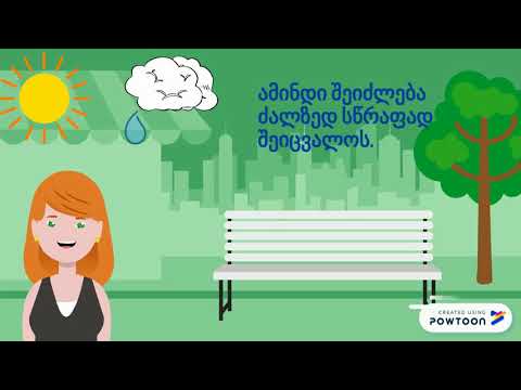 ამინდი და კლიმატი(თამუნა ვალიშვილი)